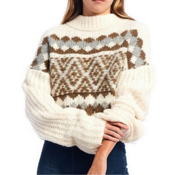 Free People Alpine Knit Sweater - Picture 4 of 8